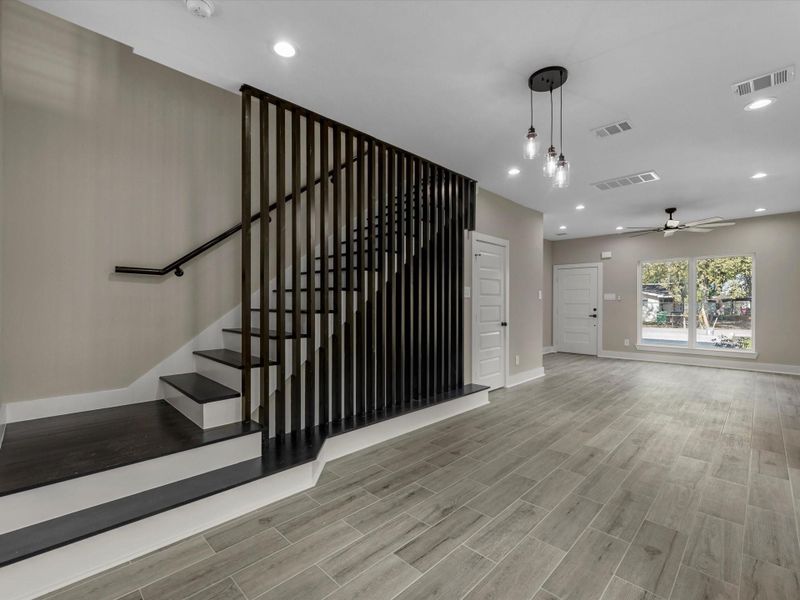 Spacious, unfurnished interior of a new home in , Houston (Image 33). Spacious, unfurnished interior of a new home in , Houston (Image 33).