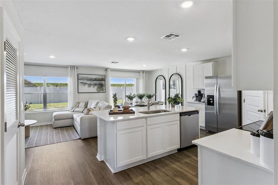 Furnished interior view inside a new home in Willowbrook South, Winter Haven (Image 19).