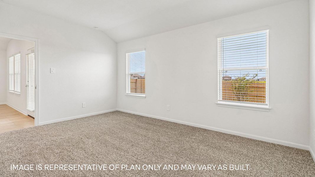 Representative unfurnished interior of a home built from the The Gaven by D.R. Horton in Briarwood, Elgin (Image 24).