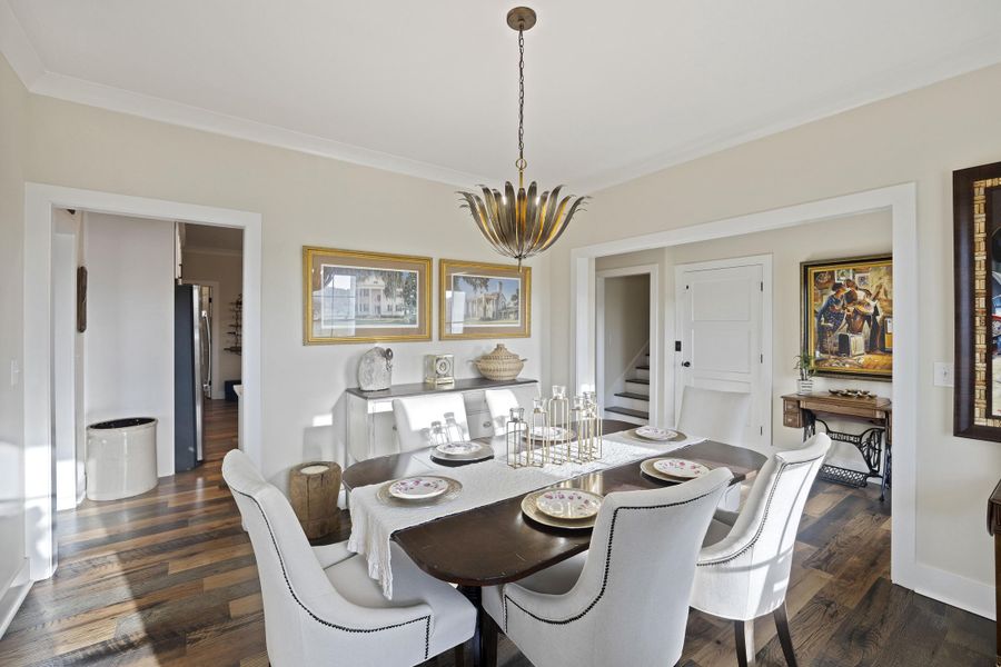 Furnished interior view inside a new home in , Meggett (Image 14).