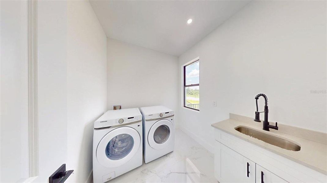 Furnished interior view inside a new home in , Punta Gorda (Image 12).