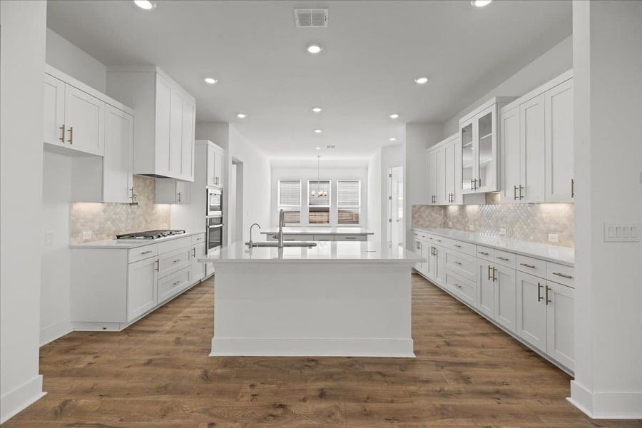 Furnished interior view inside a new home in Sunfield, Buda (Image 11).