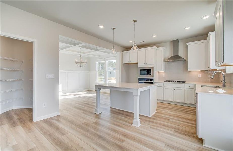 Furnished interior view inside a new home in Copperfield, Locust Grove (Image 10).