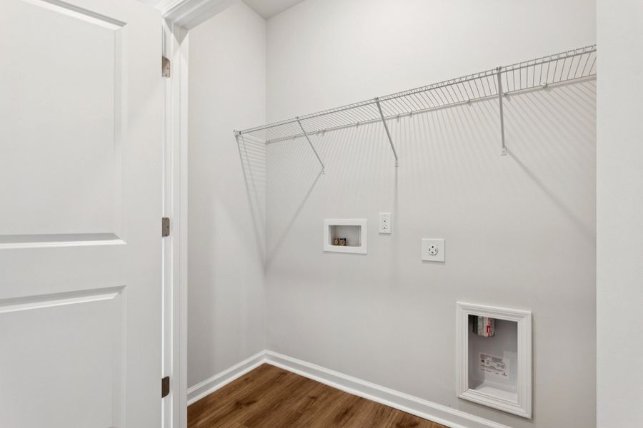 Spacious, unfurnished interior of a new home in Lakeview Village, Charlotte (Image 16). Spacious, unfurnished interior of a new home in Lakeview Village, Charlotte (Image 16).