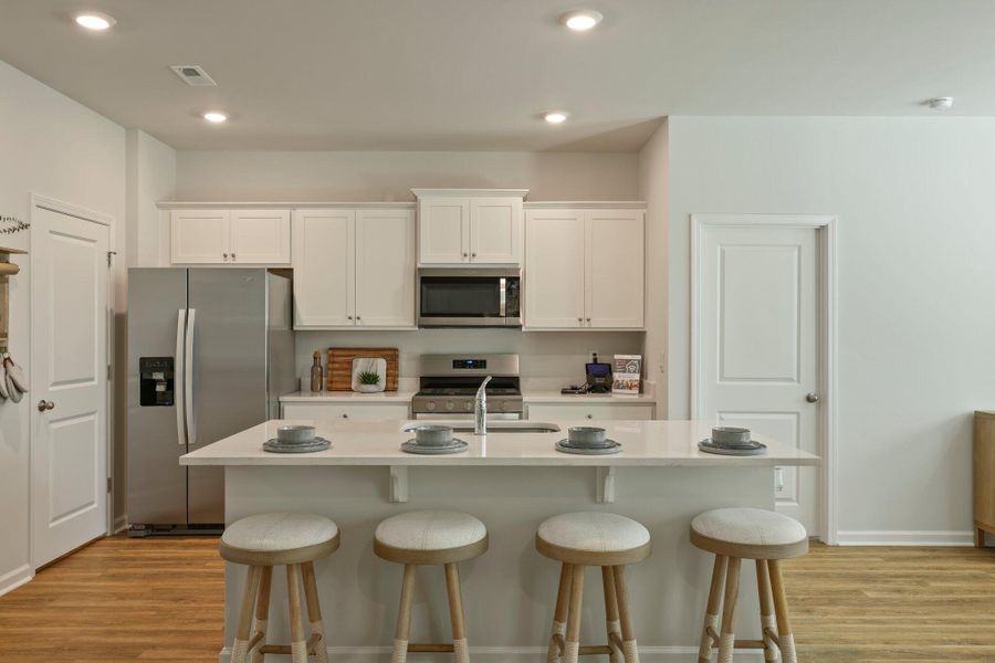 Furnished interior view inside a new home in Pineview North, Summerville (Image 15).