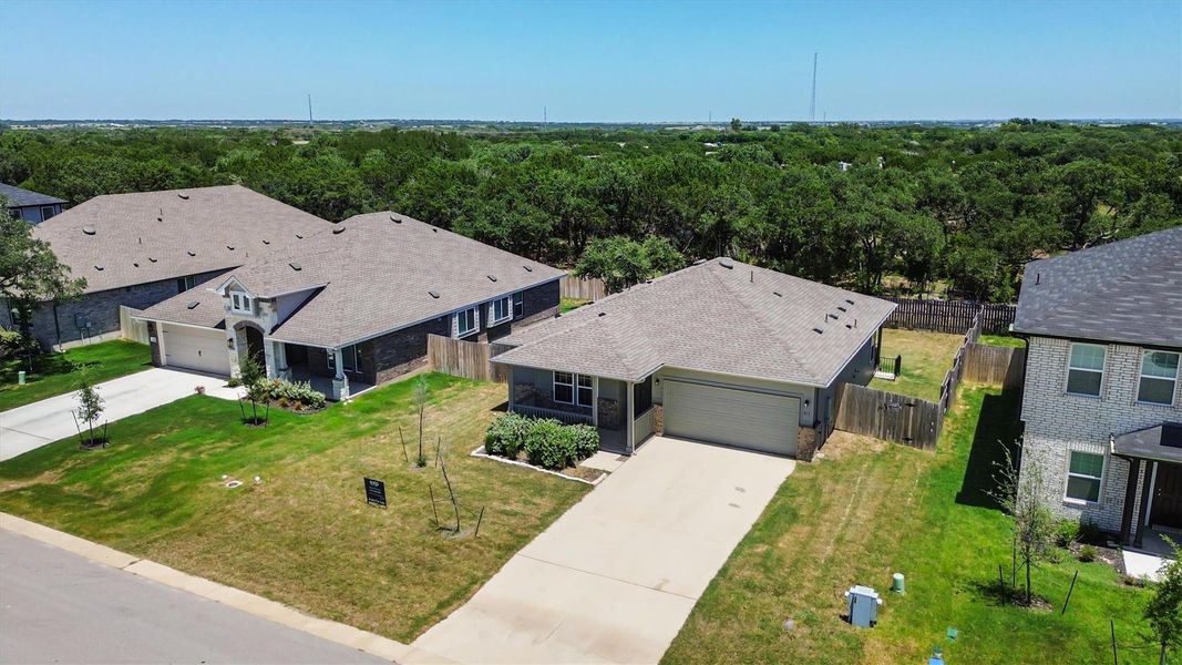 Well-kept exteriors and tidy landscaping define these welcoming residential properties.