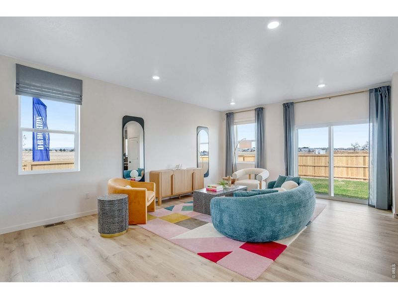 Furnished interior view inside a new home in Prairie Song, Windsor (Image 35).