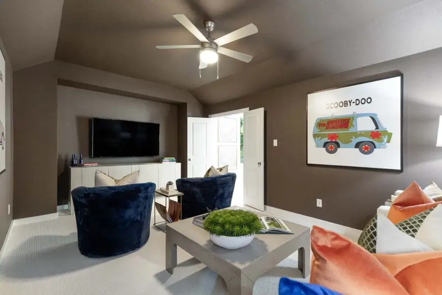 Representative Entertainment Room - some options shown Representative Entertainment Room - some options shown