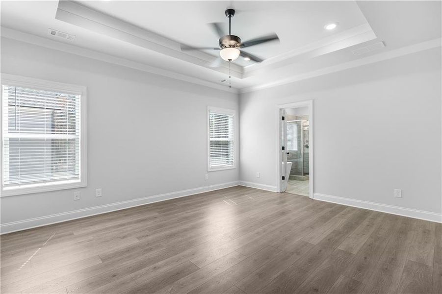 Spacious, unfurnished interior of a new home in Belle Woode Estates, Monroe (Image 26).