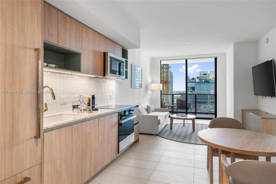 Furnished interior view inside a new home in , Miami (Image 12). Furnished interior view inside a new home in , Miami (Image 12).