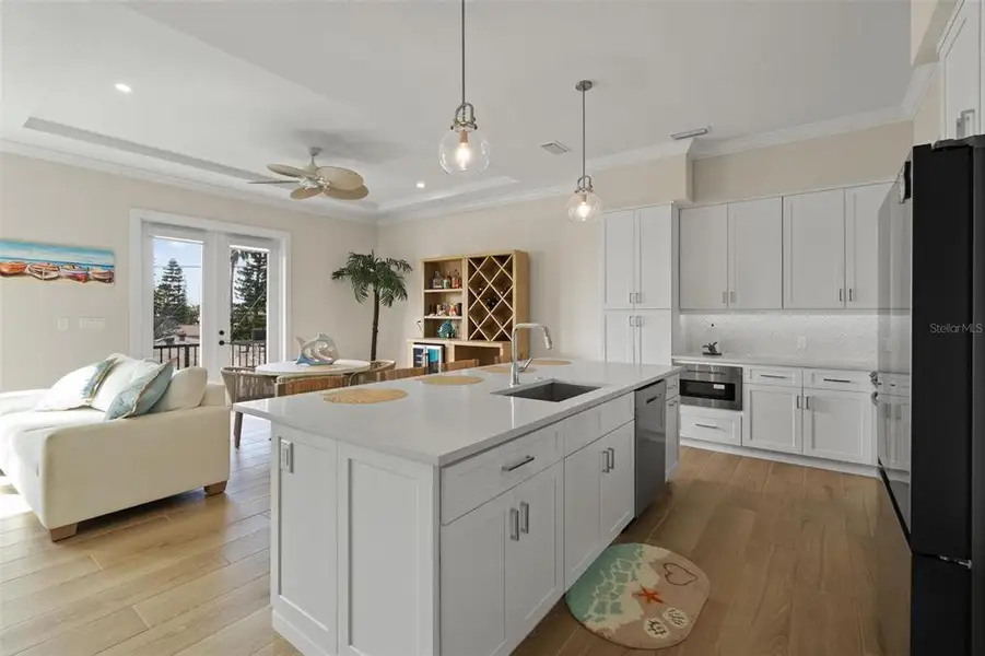 Furnished interior view inside a new home in , Madeira Beach (Image 38).