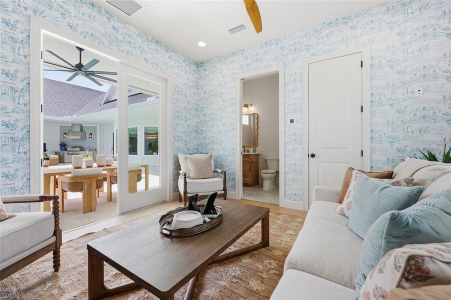 Furnished interior view inside a new home in , Newberry (Image 36).