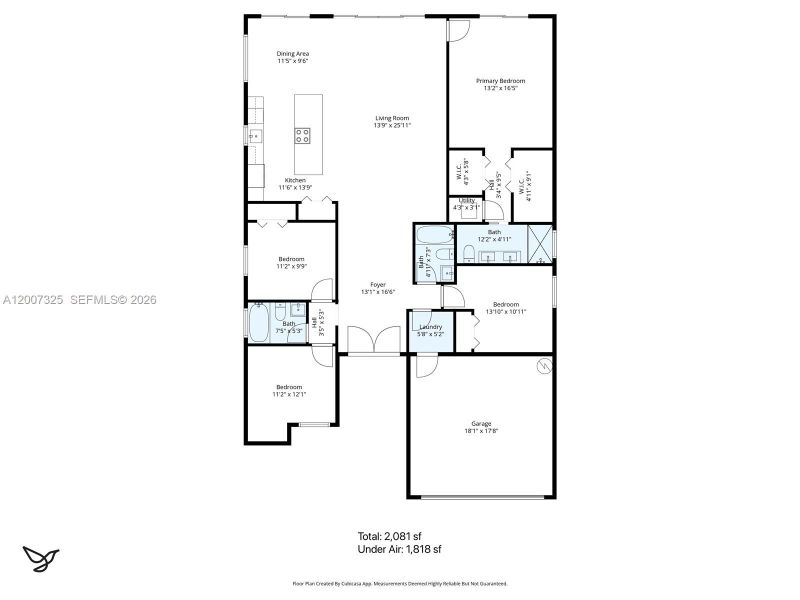 2D floor plan layout of this home in , Fort Lauderdale, FL (Image 5). 2D floor plan layout of this home in , Fort Lauderdale, FL (Image 5).
