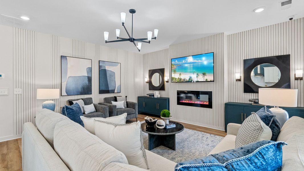 Furnished interior view inside a new home in Bowers Farm, McDonough (Image 18).
