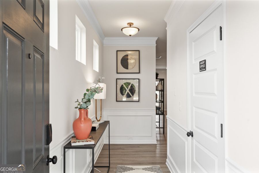 Furnished interior view inside a new home in Glendale Towns, Conyers (Image 3).