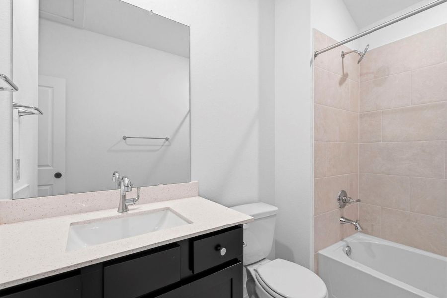 Furnished interior view inside a new home in Sienna 45', 50', Missouri City (Image 8).