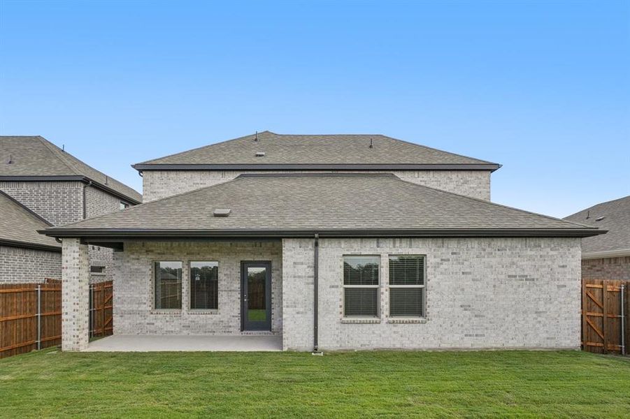 Exterior details and patio area of a home in Windmore, Princeton (Image 20). Exterior details and patio area of a home in Windmore, Princeton (Image 20).