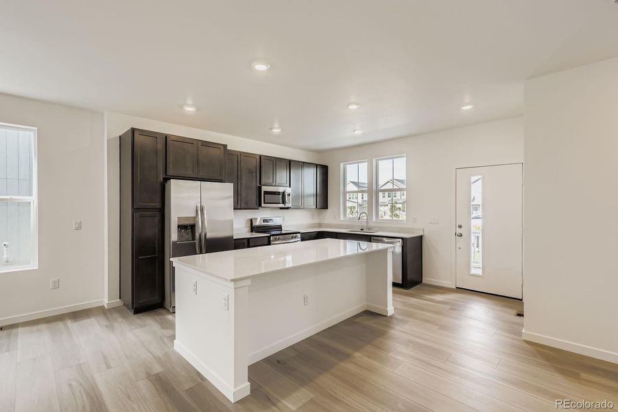 Furnished interior view inside a new home in Sky Ranch: Parkside Collection, Watkins (Image 5).