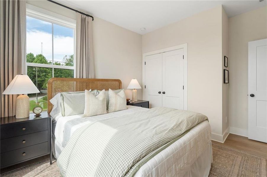 Furnished interior view inside a new home in , Alpharetta (Image 17).