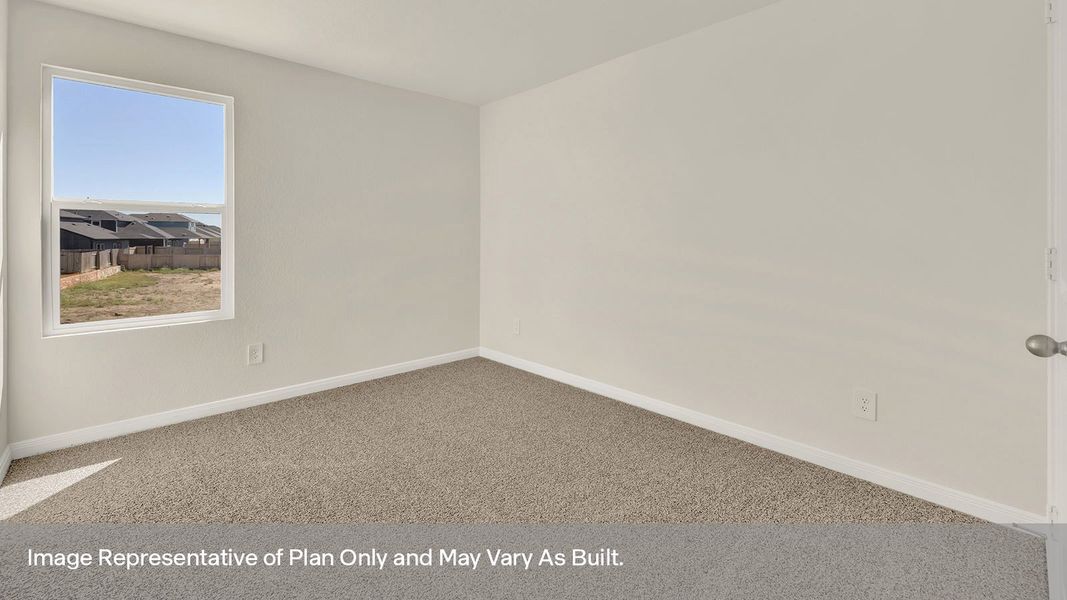 Representative unfurnished interior of a home built from the The Kendall by D.R. Horton in Paramount, Kyle (Image 32). Representative unfurnished interior of a home built from the The Kendall by D.R. Horton in Paramount, Kyle (Image 32).