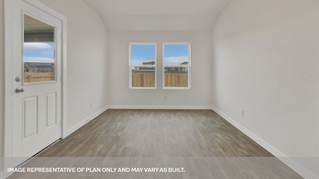 Representative unfurnished interior of a home built from the The Grayson by D.R. Horton in Sonoma Oaks, Fredericksburg (Image 21).