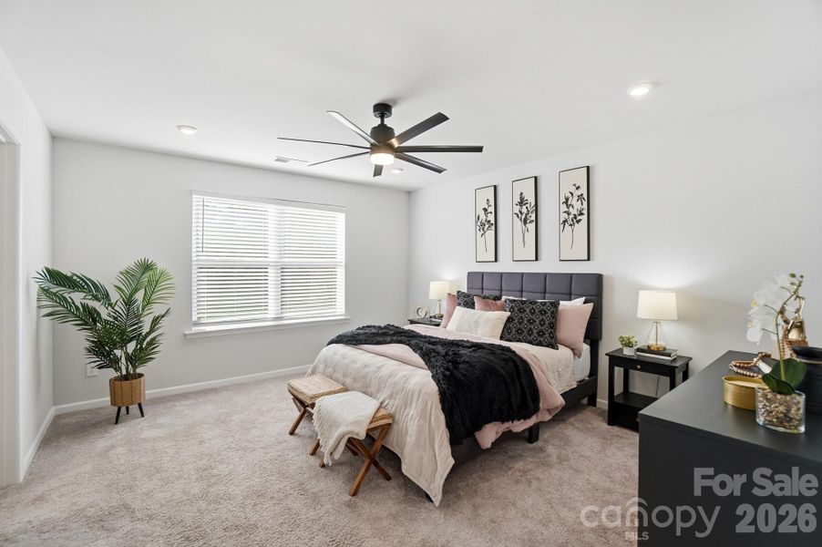 Furnished interior view inside a new home in , Monroe (Image 35).