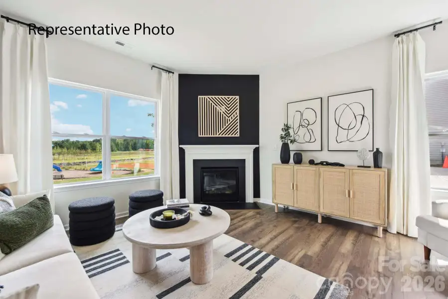Furnished interior view inside a new home in Stanton, Richburg (Image 18). Furnished interior view inside a new home in Stanton, Richburg (Image 18).