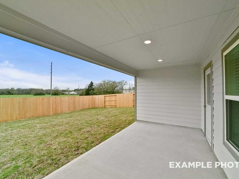 Exterior details and patio area of a home in Emberly, Beasley (Image 3). Exterior details and patio area of a home in Emberly, Beasley (Image 3).