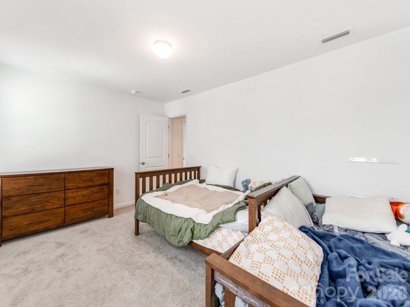 Furnished interior view inside a new home in Sutter's Mill II, Troutman (Image 11).