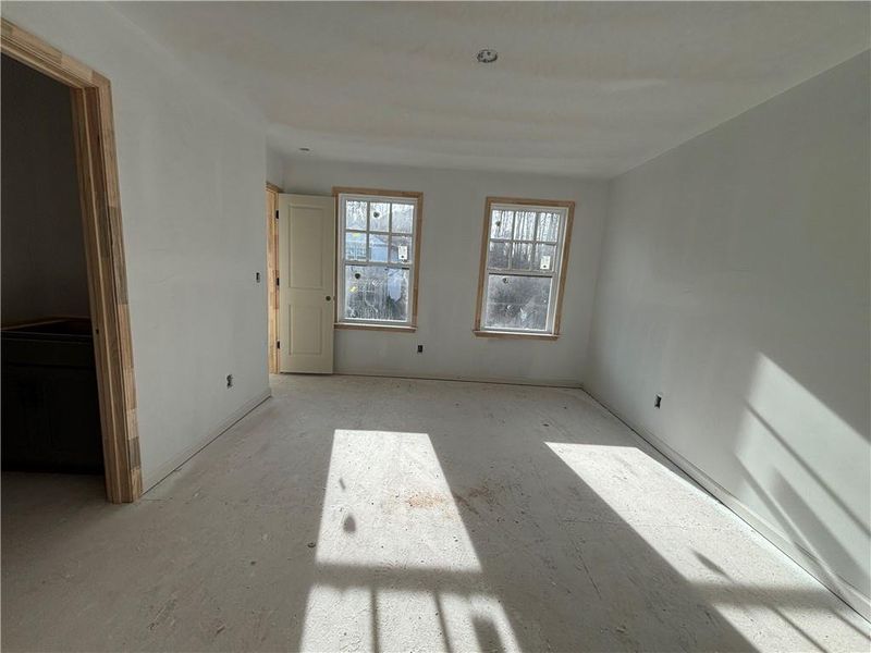 In-progress construction of a new home in Creekside, Dawsonville, GA (Image 61).