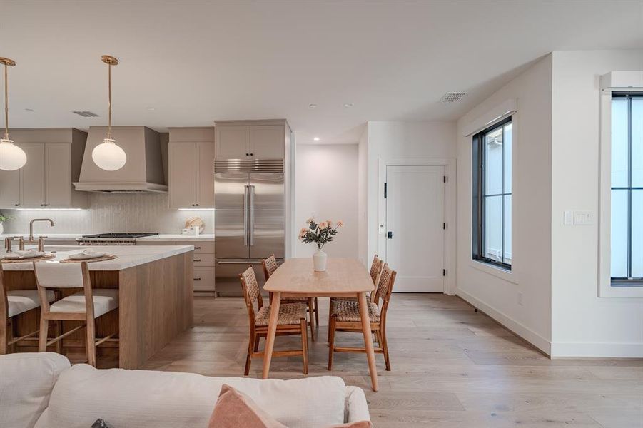 Furnished interior view inside a new home in , University Park (Image 28).