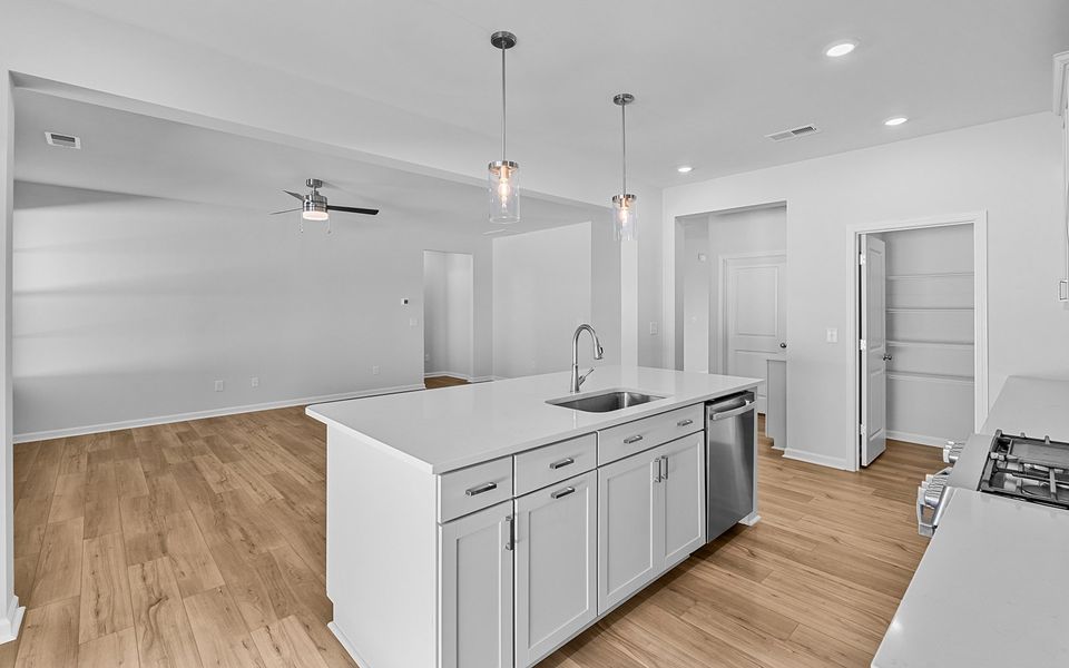 Furnished interior view inside a new home in Hanes Lake, Winston-Salem (Image 9).