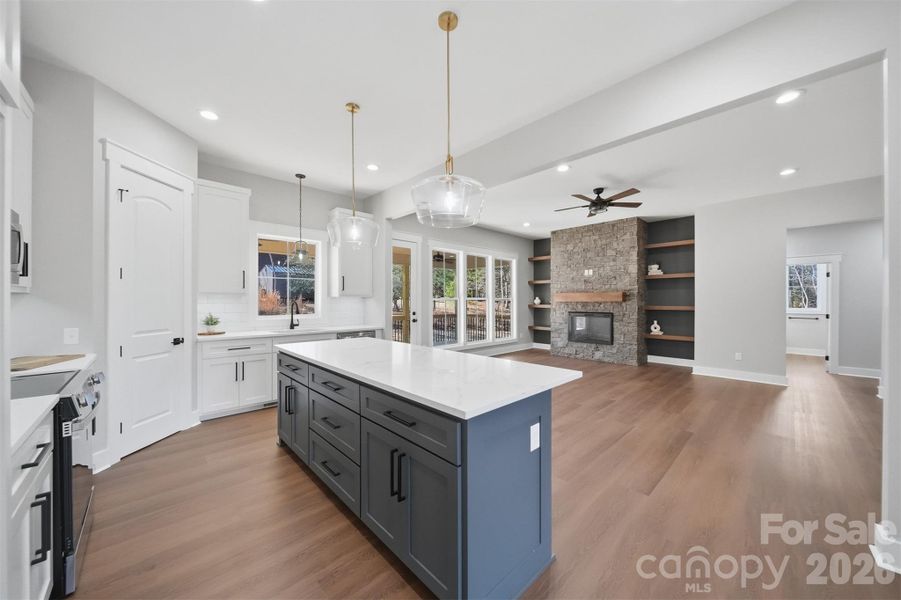 Furnished interior view inside a new home in , Granite Falls (Image 14). Furnished interior view inside a new home in , Granite Falls (Image 14).