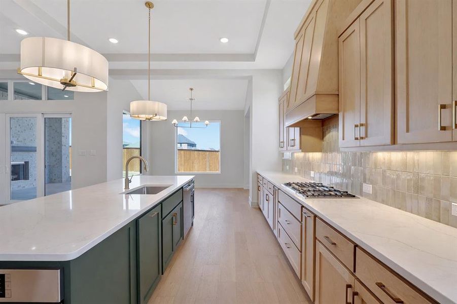 Furnished interior view inside a new home in , Aledo (Image 10).