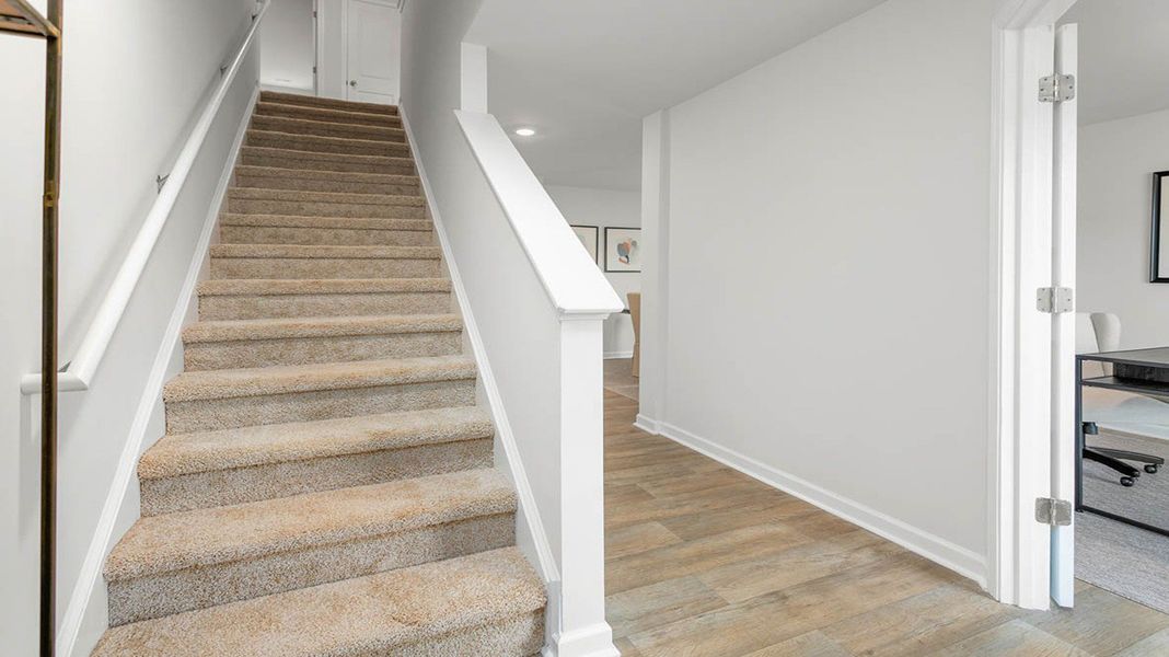 Spacious, unfurnished interior of a new home in Havencrest, Greensboro (Image 22).