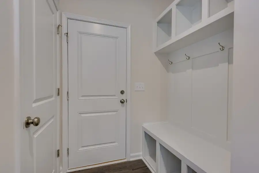 Mudroom with Bench and Cubbies