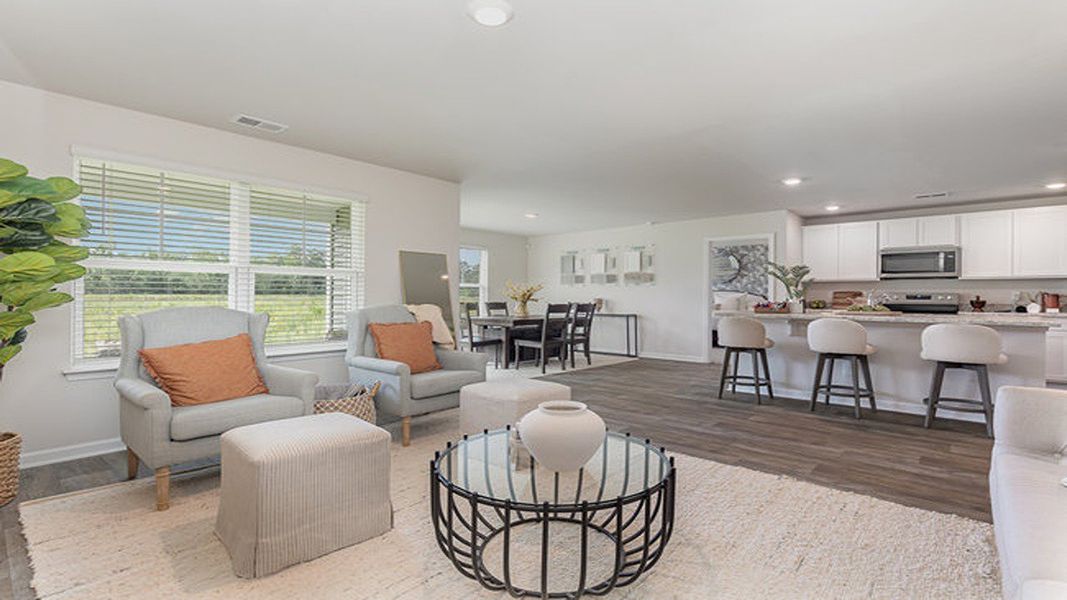 Furnished interior view inside a new home in Cottonwood Place, Tabor City (Image 7).