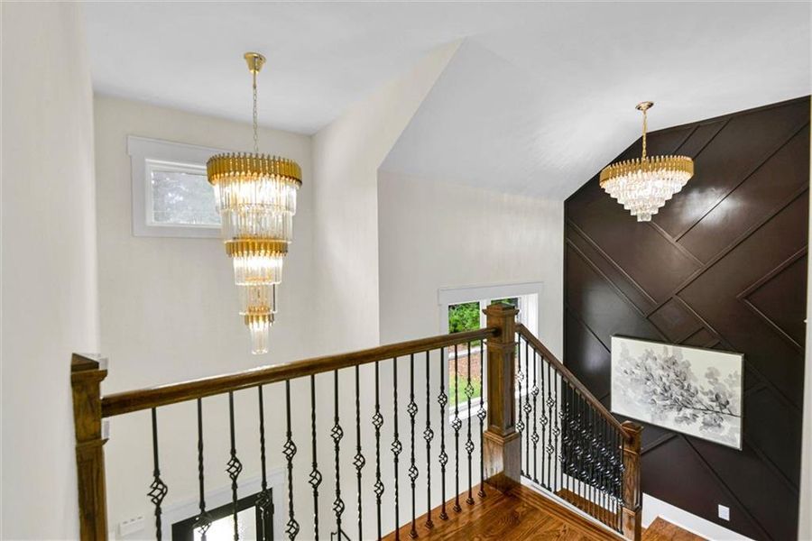 Furnished interior view inside a new home in , Snellville (Image 37).