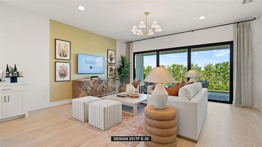 Furnished interior view inside a new home in Star Farms at Lakewood Ranch, Bradenton (Image 4).
