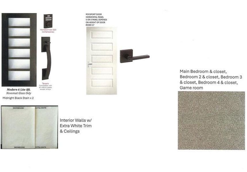 Sample of building materials used in homes in Katy Court 60', Katy (Image 14). Sample of building materials used in homes in Katy Court 60', Katy (Image 14).