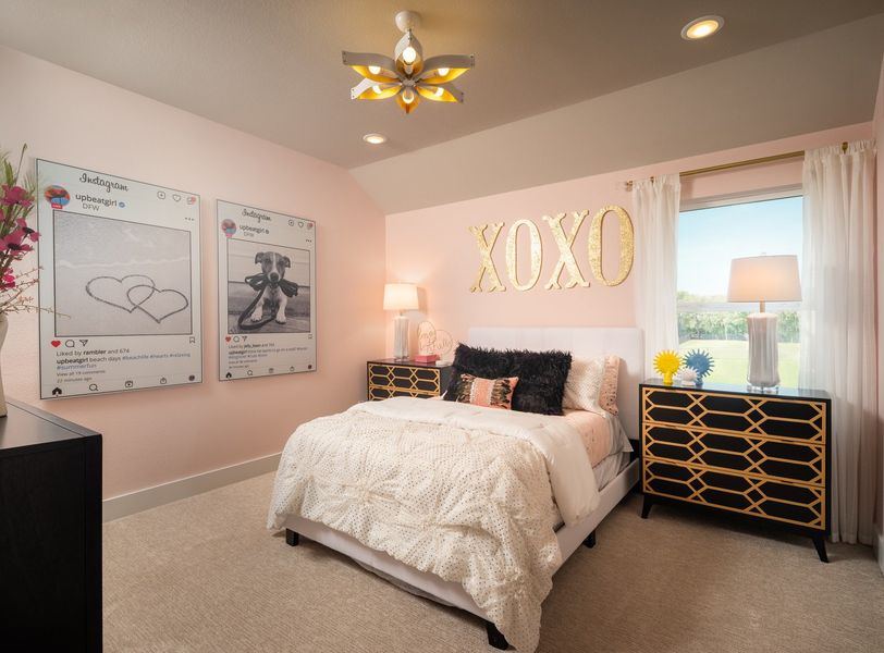Furnished interior view inside a new home in Highland Crossing, Celina (Image 14).
