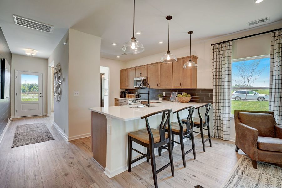 Furnished interior view inside a new home in Jackson Hills, Clarksville (Image 9).