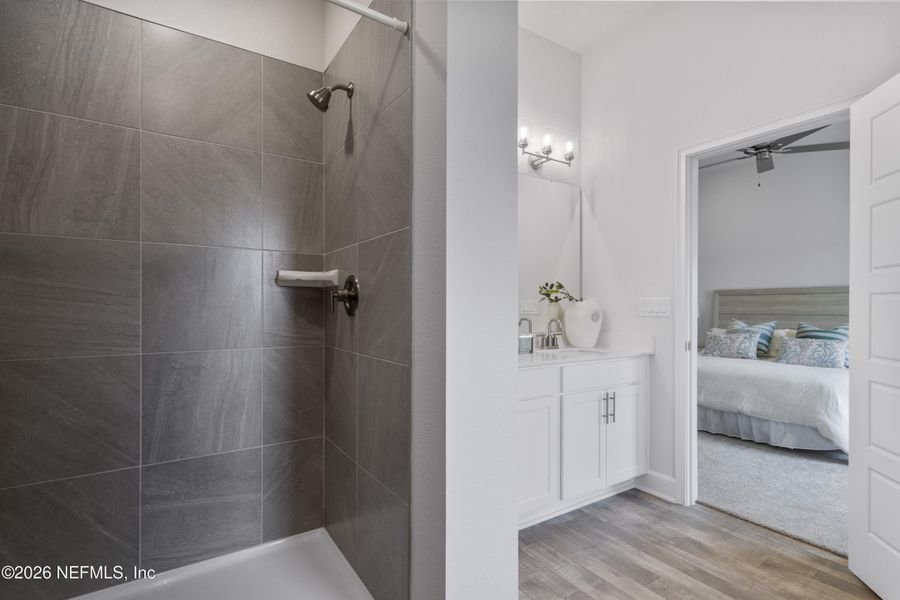 Furnished interior view inside a new home in Summerglen, Jacksonville (Image 6).