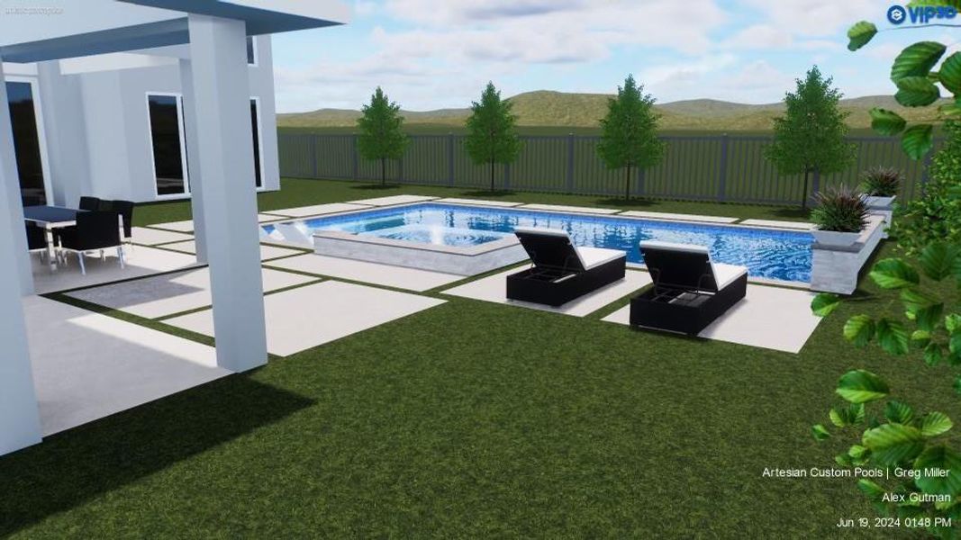 Pool Design can still be changed