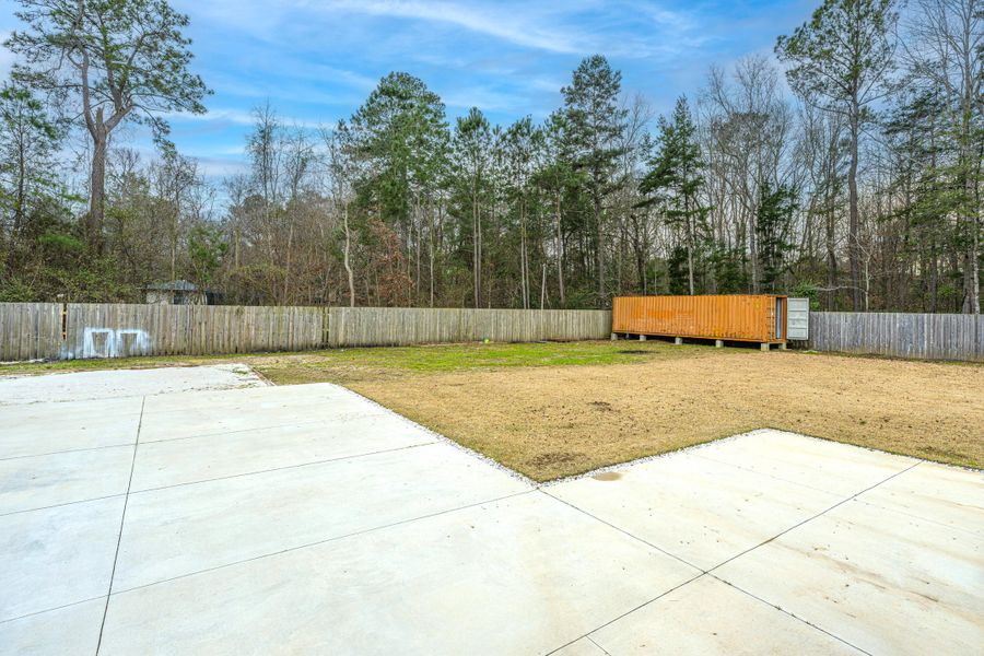 Exterior details and patio area of a home in , Ladson (Image 41). Exterior details and patio area of a home in , Ladson (Image 41).