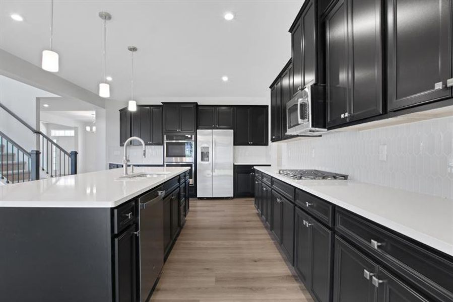 Furnished interior view inside a new home in Edinburgh, Locust Grove (Image 9).