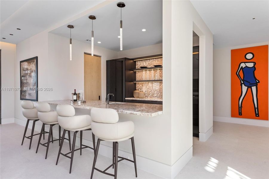 Furnished interior view inside a new home in , Fort Lauderdale (Image 6).