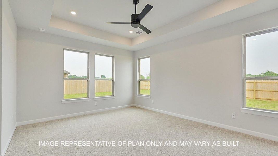 Spacious, unfurnished interior of a new home in Wellborn Settlement, College Station (Image 12).