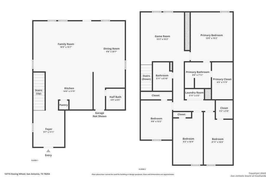 2D floor plan layout of this home in Waterwheel: Cottage Collection, San Antonio, TX (Image 3). 2D floor plan layout of this home in Waterwheel: Cottage Collection, San Antonio, TX (Image 3).