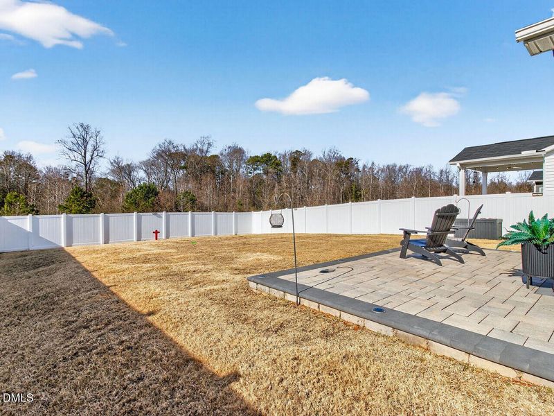 Patio and Back Yard Patio and Back Yard